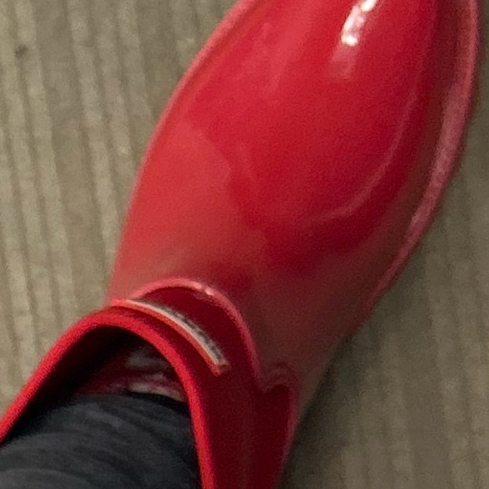 Red Women's Rain Boots